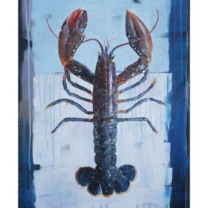 lobster print painting Dan Quirke